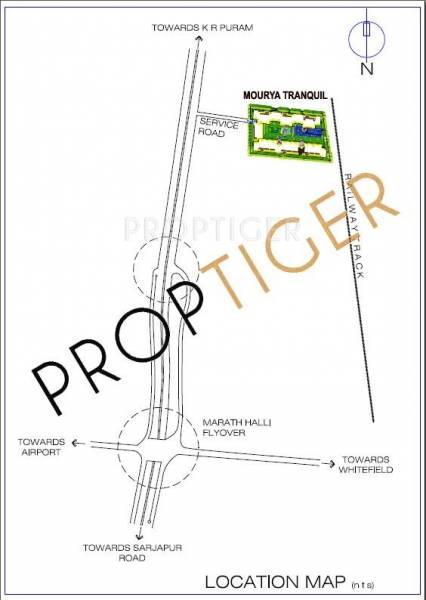 Images for Location Plan of Sri Sai Mourya Tranquil