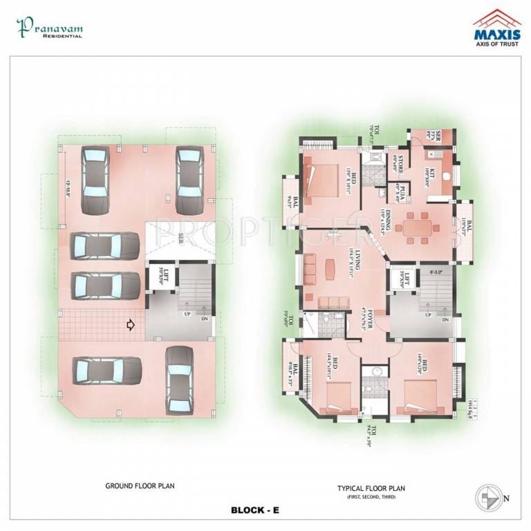 Images for Cluster Plan of Maxis Pranavam