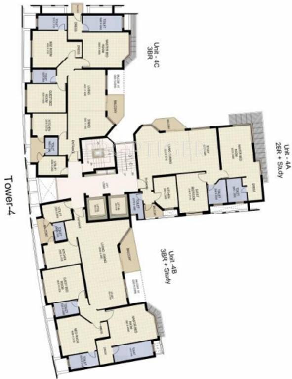 Images for Cluster Plan of Jaypee The Star Court