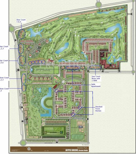 Images for Master Plan of Jaypee The Star Court