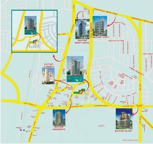  palms Images for Location Plan of Mayfair Palms