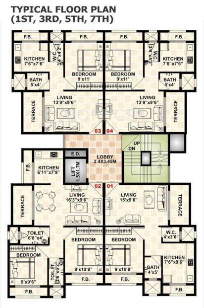 Images for Cluster Plan of Townscape Nav Akansha