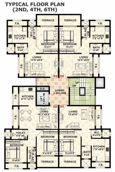 Images for Cluster Plan of Townscape Nav Akansha