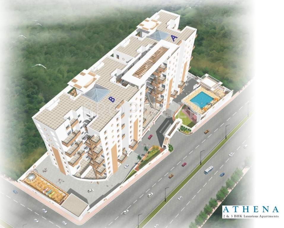 Images for Elevation of MS Karan Athena A Building And B Building
