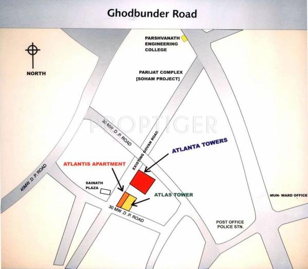 Images for Location Plan of Kavya Atlas Tower