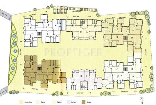  greens Images for Layout Plan of Aster Greens
