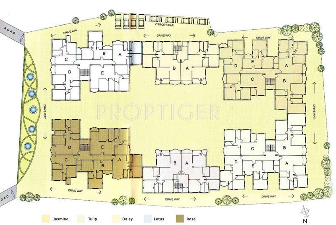 greens Images for Layout Plan of Aster Greens