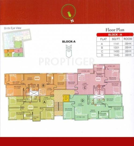 Images for Cluster Plan of GM Group Meena Elegant