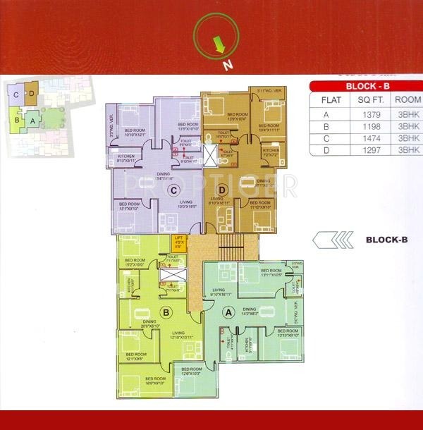 Images for Cluster Plan of GM Group Meena Elegant