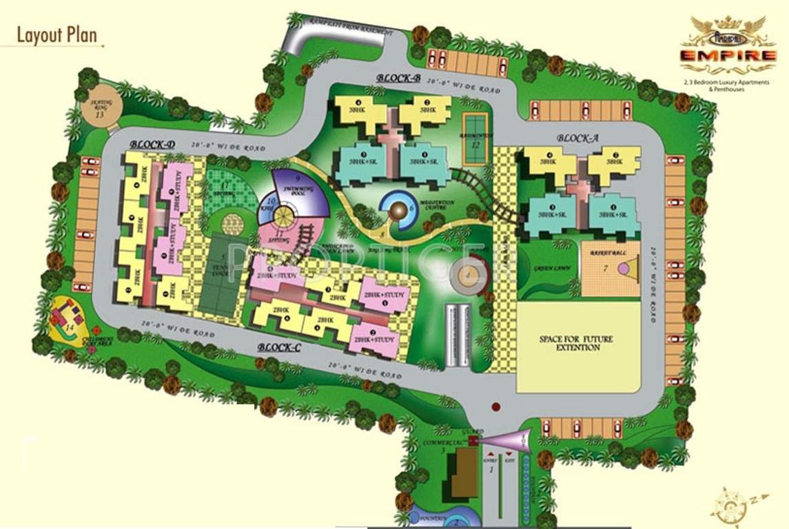  empire Images for Layout Plan of Amrapali Empire