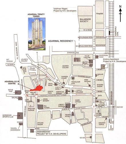 Images for Location Plan of Agarwal Trinity Towers trinity-towers Images for Location Plan of Agarwal Trinity Towers