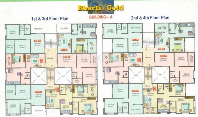 Images for Cluster Plan of Bharti Developers Gold
