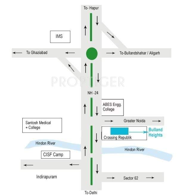  heights Images for Location Plan of Bulland Heights