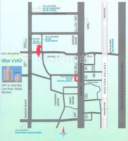 Images for Location Plan of Atul Blue Orbit