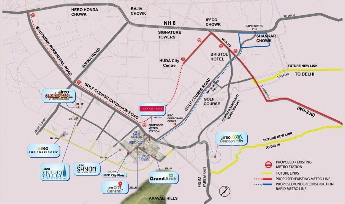 Images for Location Plan of Ireo City Plots