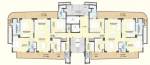 Block E Typical Cluster Plan  serenity-tower-no-3-4-5-ews-block Block E Typical Cluster Plan