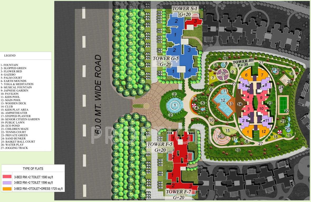  albaria Images for Layout Plan of Supertech Albaria