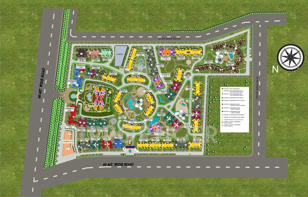 Images for Master Plan of Supertech Albaria