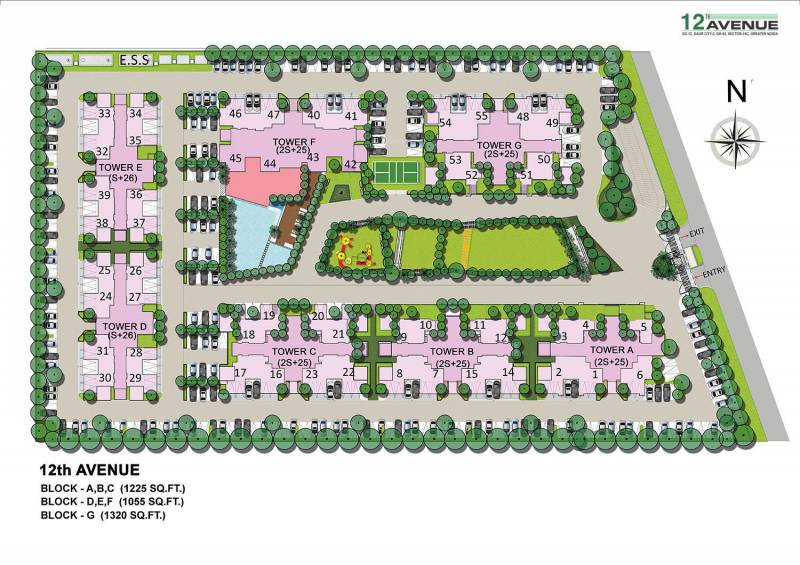 Images for Site Plan of Gaursons 12th Avenue