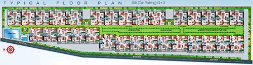 Images for Cluster Plan of Keystone Sri Sai Paradise