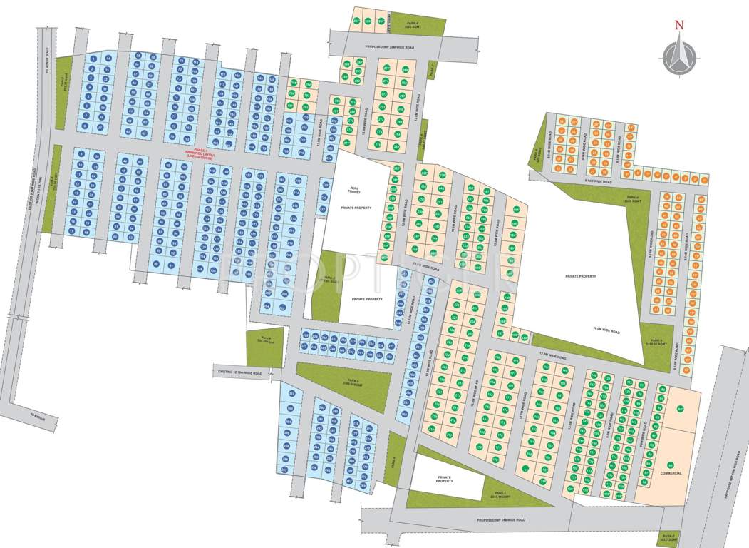  royal park avenues Images for Master Plan of Aishwarya Royal Park Avenues