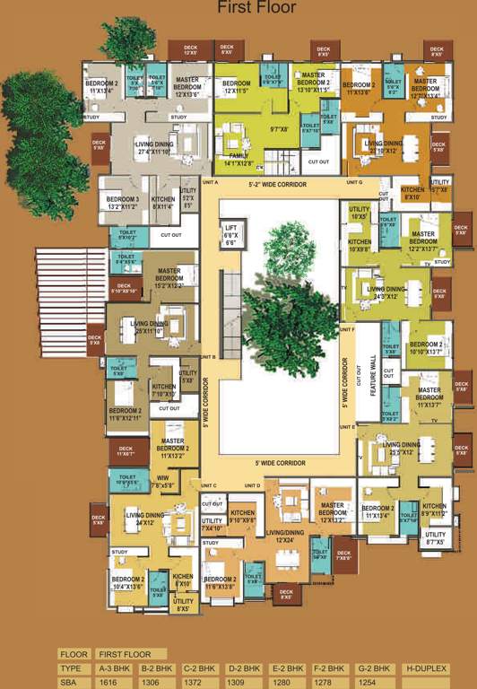  ananya Images for Cluster Plan of Arya Realtors Ananya