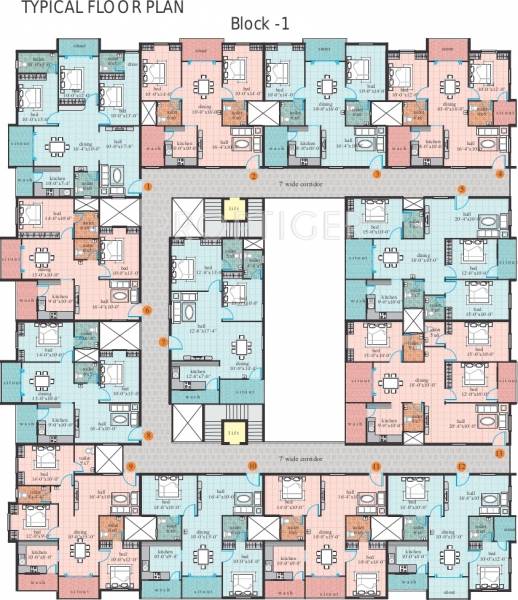 Images for Cluster Plan of Vijaya Oracle Gardens