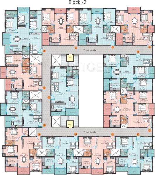 Images for Cluster Plan of Vijaya Oracle Gardens