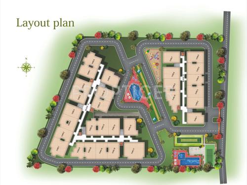  residency Images for Layout Plan of Himagiri Residency