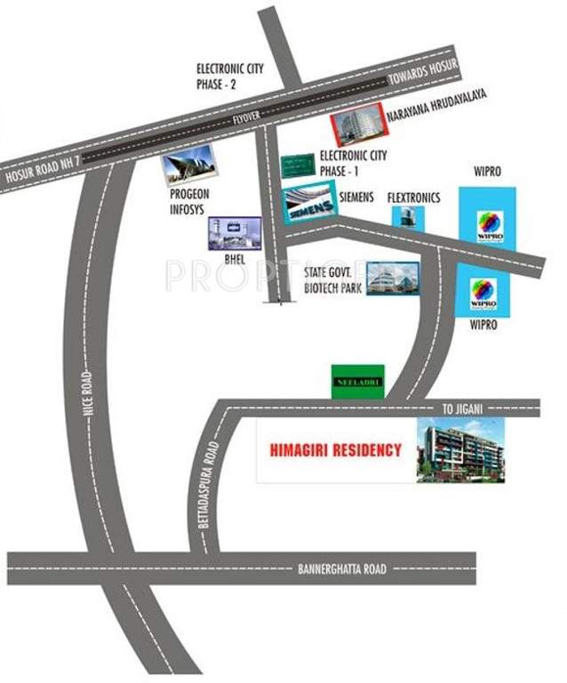  residency Images for Location Plan of Himagiri Residency