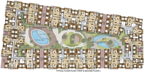 Images for Cluster Plan of Lancor The Central Park Lake Front Images for Cluster Plan of Lancor The Central Park Lake Front