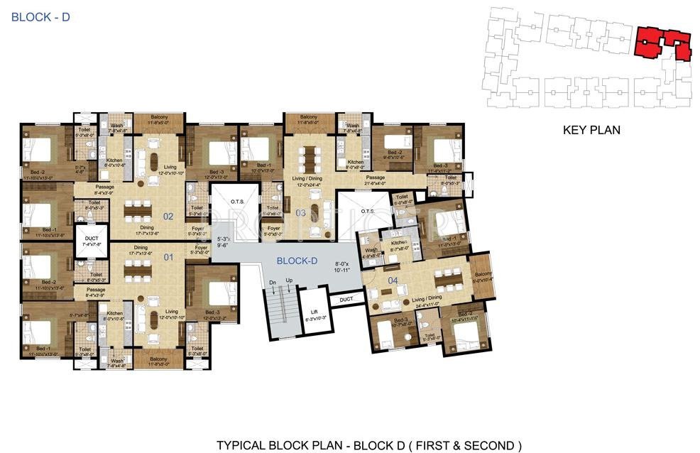 Images for Cluster Plan of Lancor The Central Park Lake Front