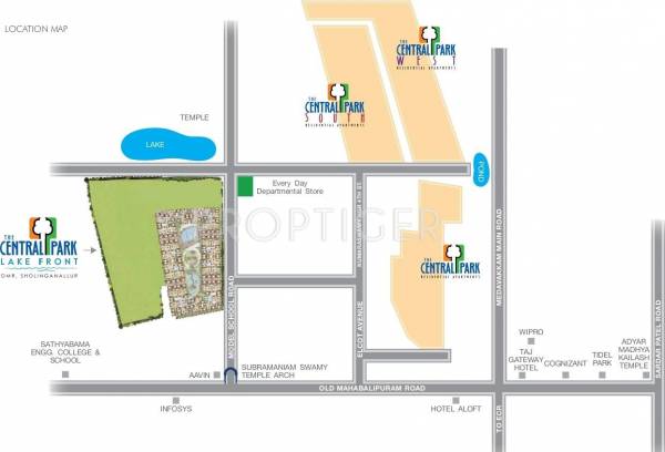 Images for Location Plan of Lancor The Central Park Lake Front Images for Location Plan of Lancor The Central Park Lake Front