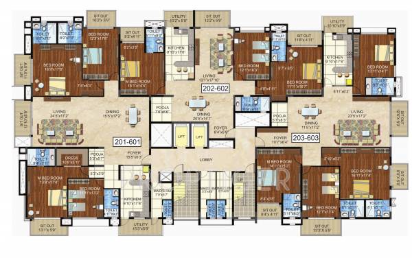 Images for Cluster Plan of Indraprastha Ruhe