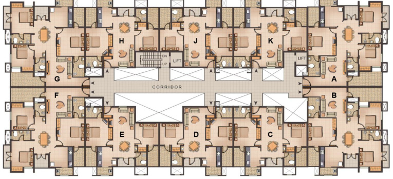  alpine meadows Cluster Plan