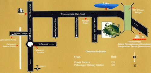 Images for Location Plan of Jain Alpine Meadows Images for Location Plan of Jain Alpine Meadows