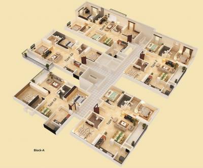 Images for Cluster Plan of Mahendra Elena