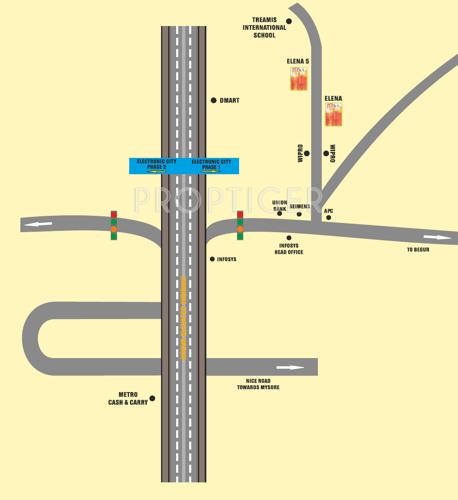  elena Images for Location Plan of Mahendra Homes Elena