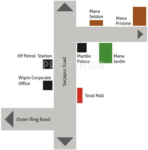  jardin Images for Location Plan of Mana Projects Jardin