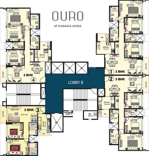 Images for Cluster Plan of Kanakia Levels Images for Cluster Plan of Kanakia Levels