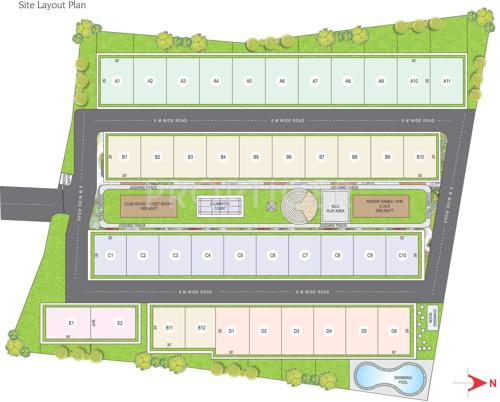 gulmohar-avenue Images for Layout Plan of MJR Gulmohar Avenue