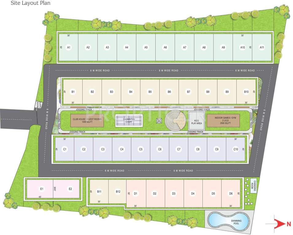  gulmohar avenue Images for Layout Plan of MJR Gulmohar Avenue