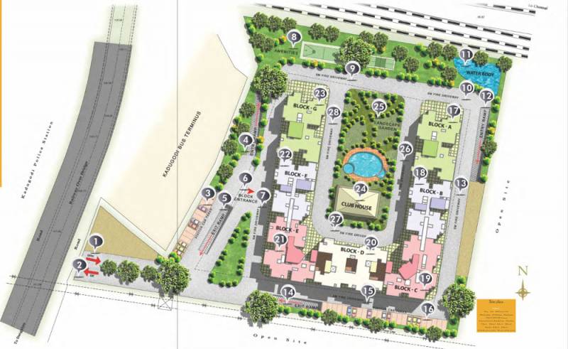  pearl Images for Site Plan of MJR Pearl