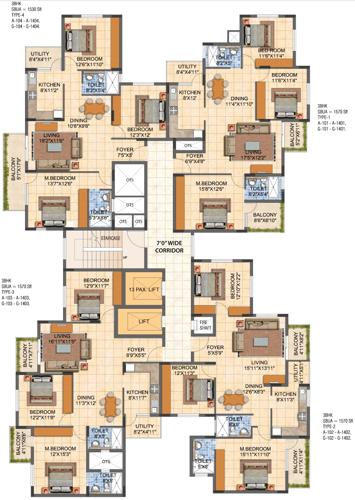  pearl Images for Cluster Plan of MJR Pearl