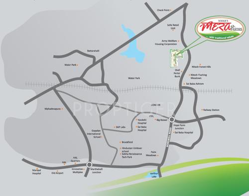  mera-homes Images for Location Plan of MRKR Mera Homes
