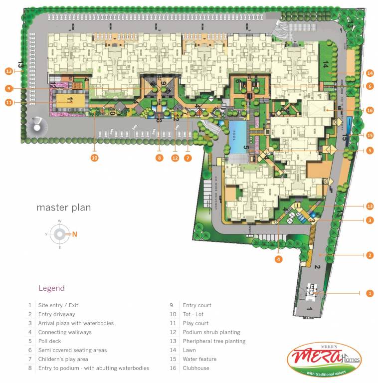  mera homes Master Plan