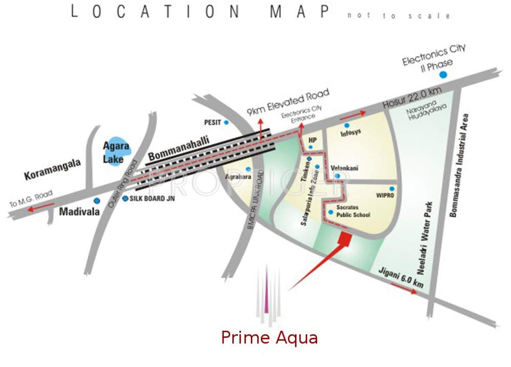 aqua Images for Location Plan of Prime Aqua