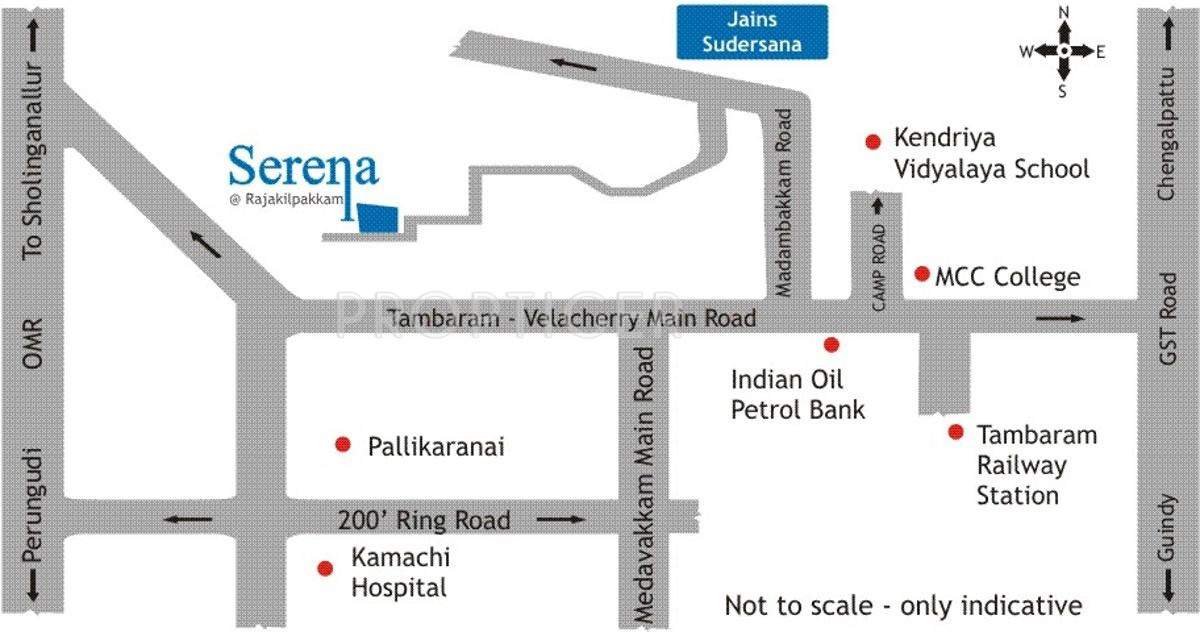 Images for Location Plan of Shantiniketan Serena