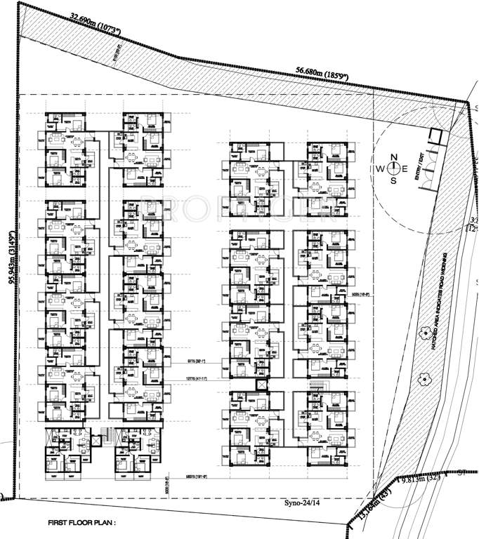  thirumala green fields Images for Cluster Plan of Prithvi Thirumala Green Fields