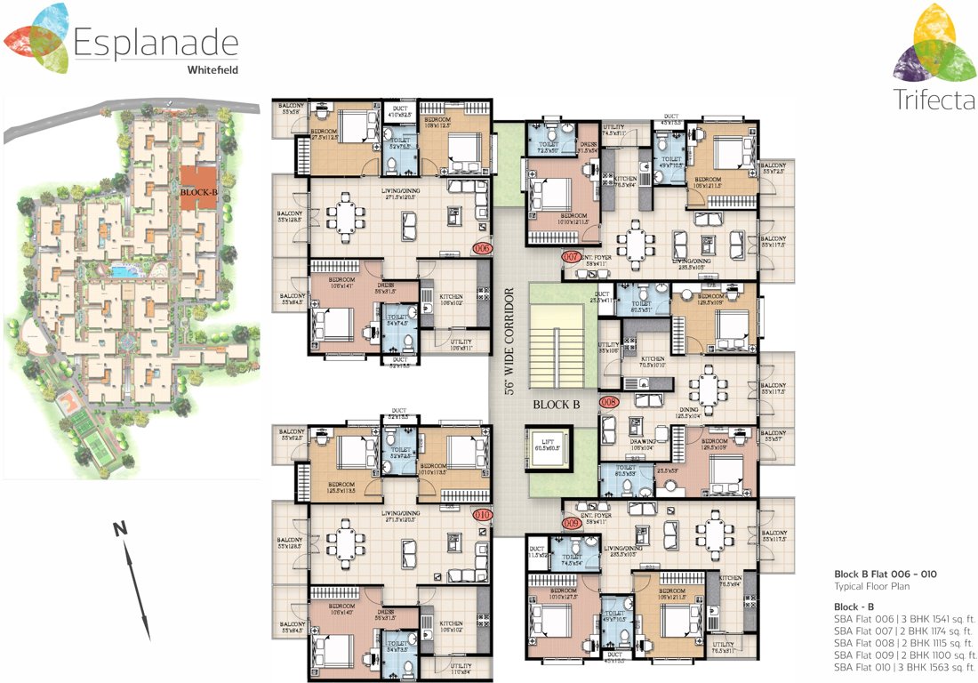 Images for Cluster Plan of Trifecta Esplanade